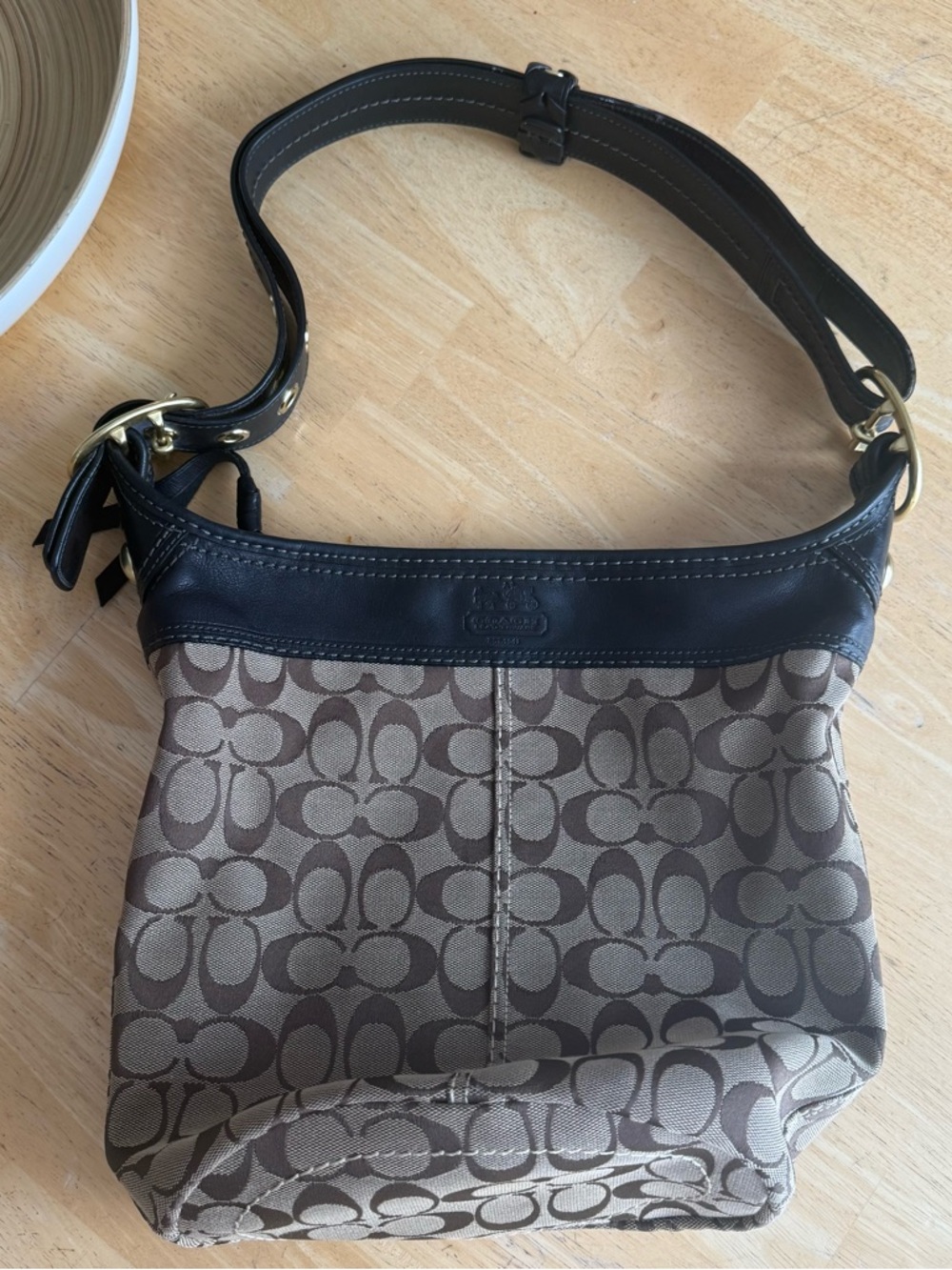 Coach Bleeker Duffle Sack Shoulder Bag